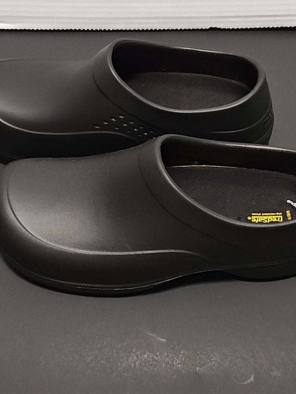 Black TredSafe Clogs